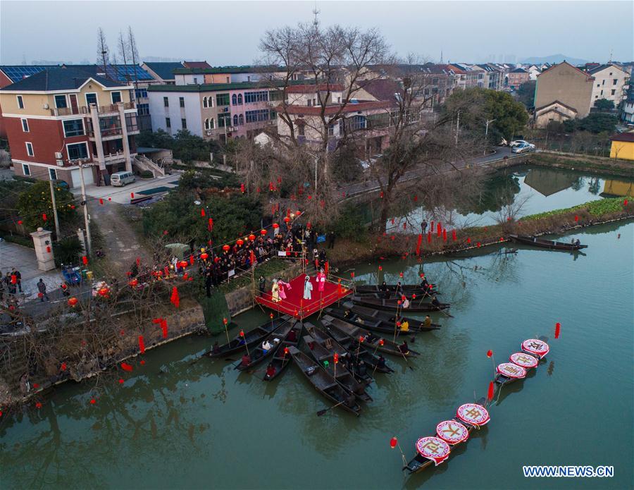 CHINA-ZHEJIANG-LUNAR NEW YEAR-FOLK OPERA (CN)