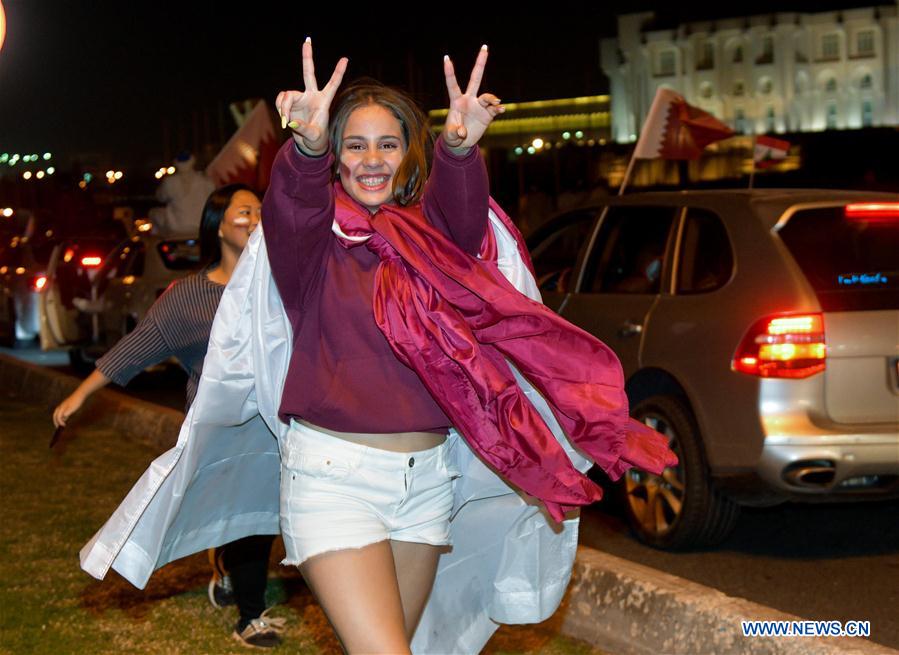 (SP)QATAR-DOHA-SOCCER-AFC ASIAN CUP 2019-FANS OF QATAR