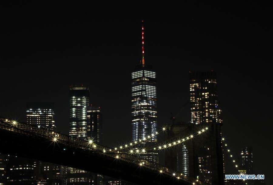 U.S.-NEW YORK-CHINESE NEW YEAR-LIGHTING