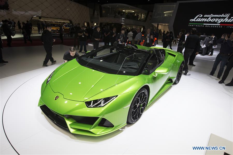 SWITZERLAND-GENEVA-MOTOR SHOW-PRESS DAY