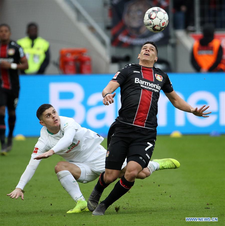 (SP)GERMANY-LEVERKUSEN-SOCCER-BUNDESLIGA-LEVERKUSEN VS BREMEN