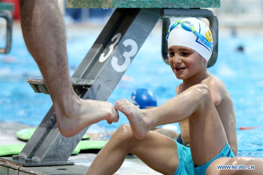 (SP)BOSNIA AND HERZEGOVINA-SARAJEVO-SWIMMING-ISMAIL ZULFIC