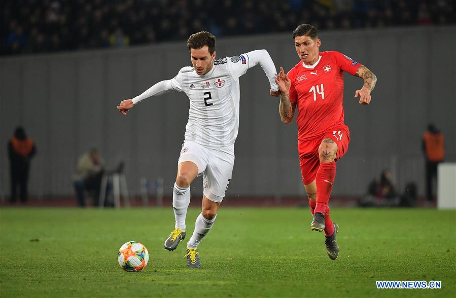 (SP)GEORGIA-TBILISI-FOOTBALL-EURO 2020 QUALIFYING-GEORGIA VS SWITZERLAND