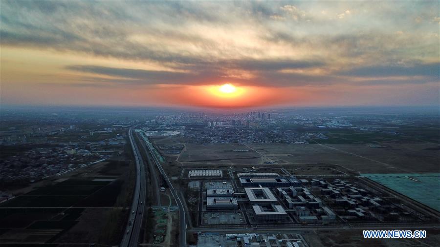 CHINA-XIONGAN NEW AREA-ANNIVERSARY-AERIAL VIEW (CN)