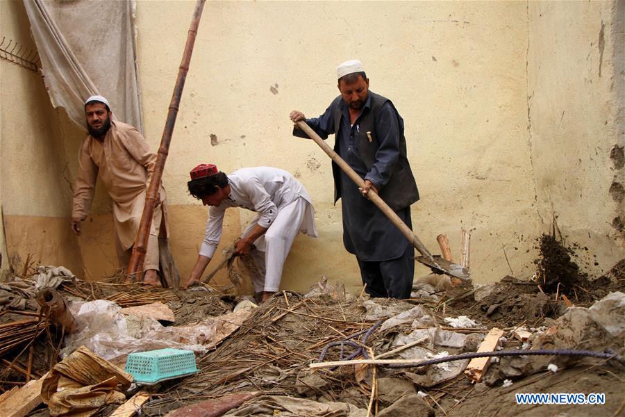 AFGHANISTAN-NANGARHAR-HOUSE-COLLAPSE