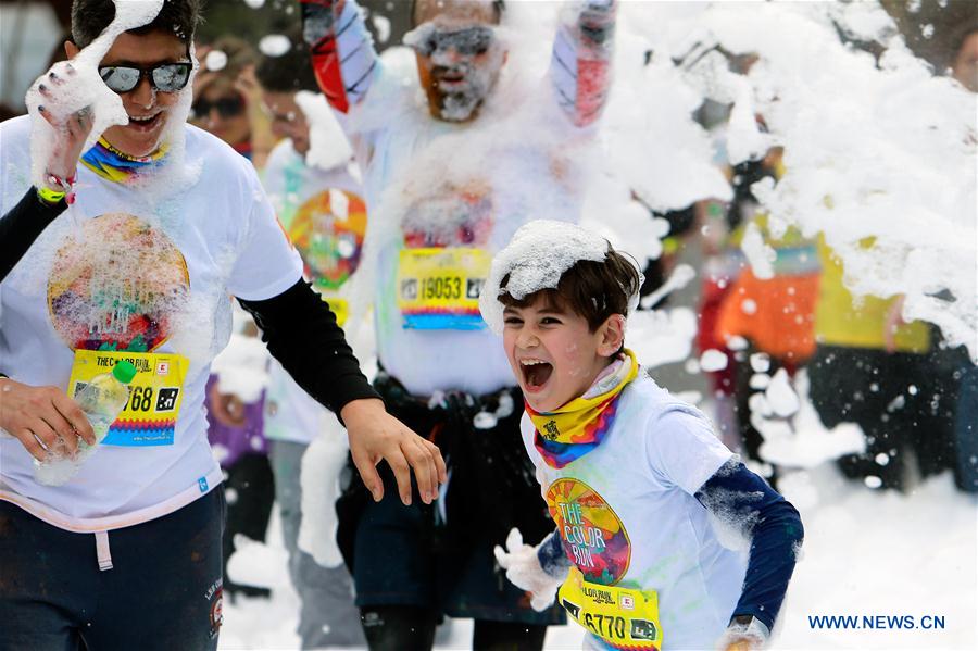 (SP)ROMANIA-BUCHAREST-COLOR RUN