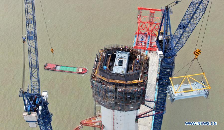 #CHINA-JIANGSU-NANTONG-BRIDGE-CONSTRUCTING (CN)