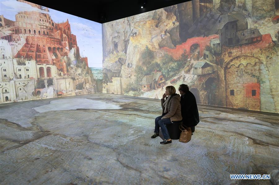 BELGIUM-BRUSSELS-BRUEGEL-IMMERSIVE EXHIBITION