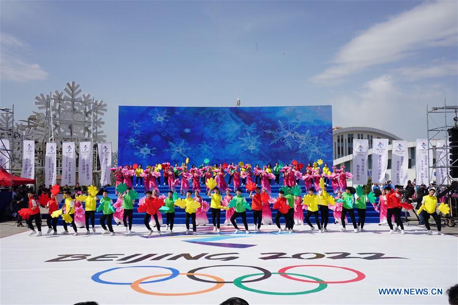 (SP)CHINA-CHONGLI-OLYMPIC WINTER GAMES-1000 DAYS COUNTDOWN