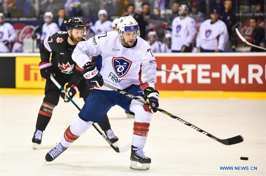 (SP)SLOVAKIA-KOSICE-ICE HOCKEY-IIHF-WORLD CHAMPIONSHIP-GROUP A-CAN VS FRA