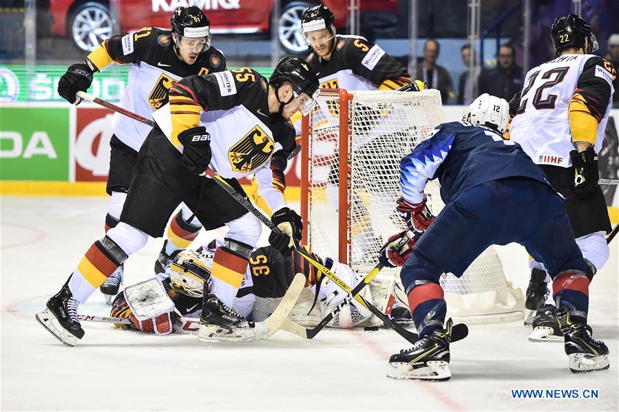 (SP)SLOVAKIA-KOSICE-ICE HOCKEY-IIHF-WORLD CHAMPIONSHIP-GROUP A-GER VS USA