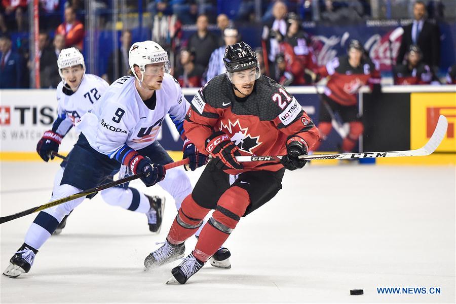 (SP)SLOVAKIA-KOSICE-ICE HOCKEY-IIHF-WORLD CHAMPIONSHIP-GROUP A-CAN VS USA