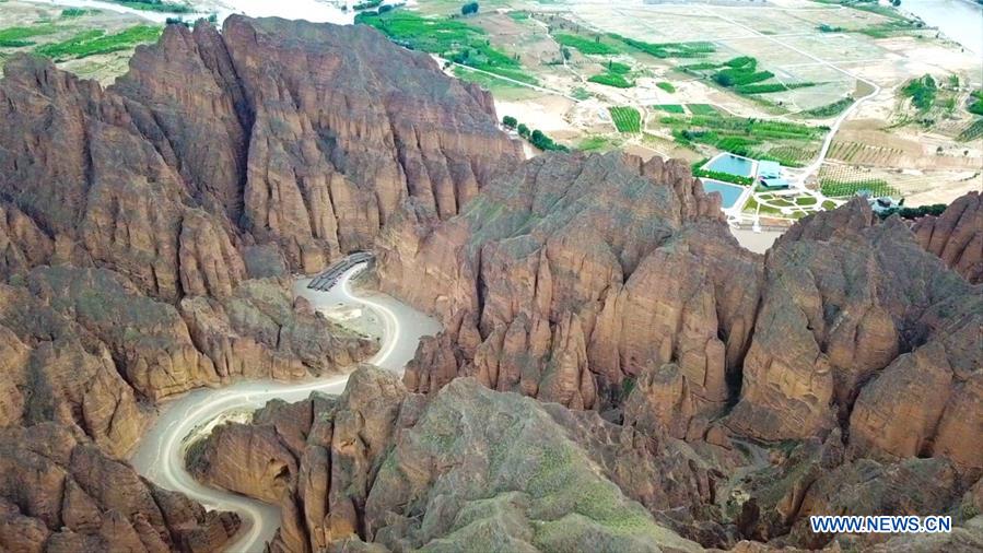 CHINA-GANSU-JINGTAI-DONKEY RIDE-BUSINESS (CN)