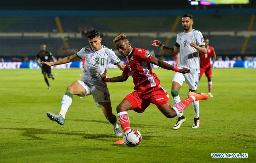 (SP)EGYPT-CAIRO-FOOTBALL-AFRICAN CUP-ALGERIA VS KENYA