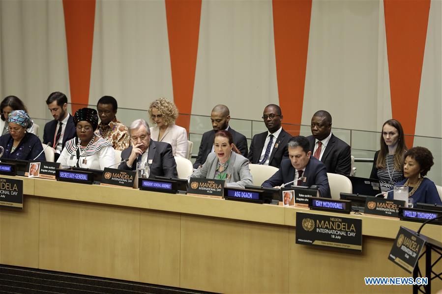 UN-NELSON MANDELA INTERNATIONAL DAY-MEETING