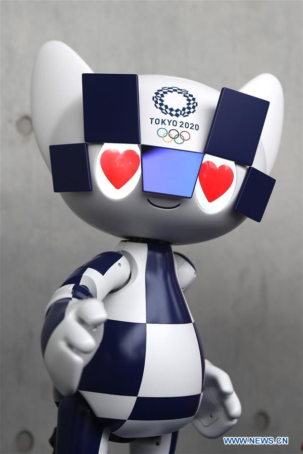 (SP)JAPAN-TOKYO-OLYMPIC-MASCOT ROBOTS