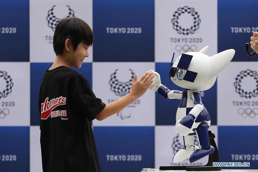 (SP)JAPAN-TOKYO-OLYMPIC-MASCOT ROBOTS