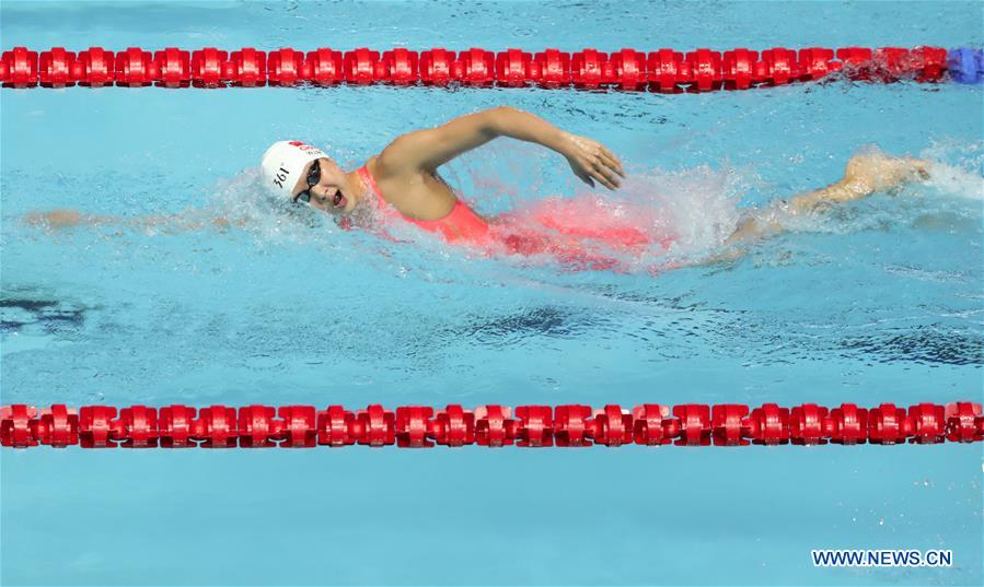 (SP)SOUTH KOREA-GWANGJU-FINA WORLD CHAMPIONSHIPS-SWIMMING-DAY 3