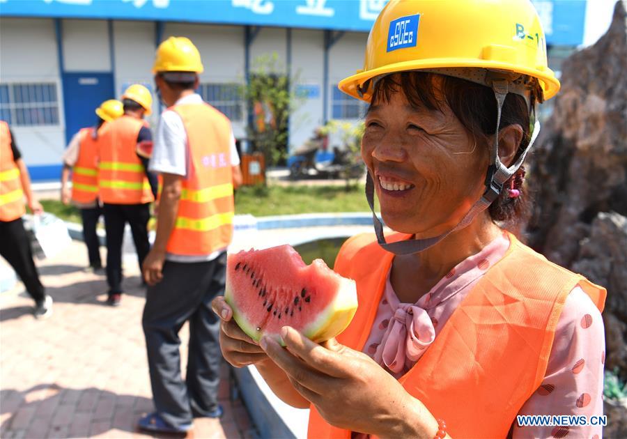 CHINA-ANHUI-HEFEI-CONSTRCTION WORKERS (CN)