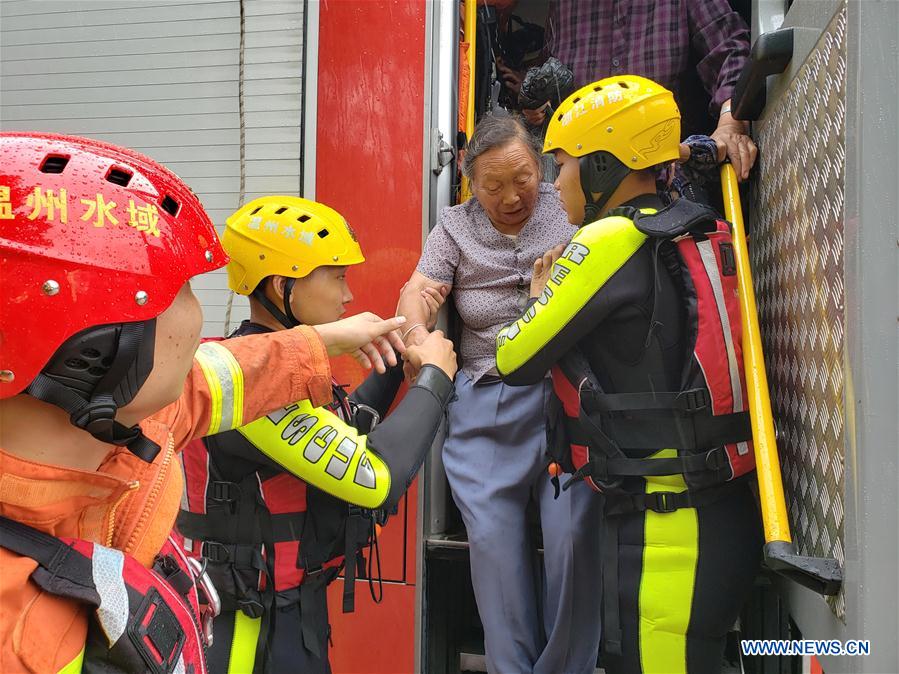 #CHINA-ZHEJIANG-TYPHOON LEKIMA-RESCUE (CN)