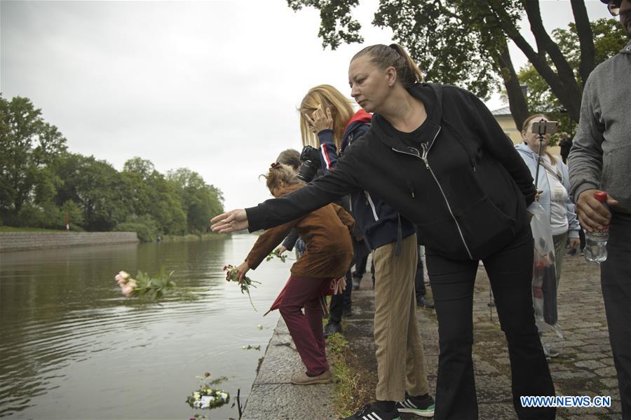 FINLAND-TURKU-TERROR ATTACK-VICTIMS-COMMEMORATION