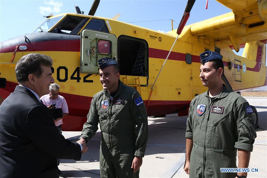 GREECE-ELEFSINA-RESCUE-FIRE-FIGHTING AIRCRAFT