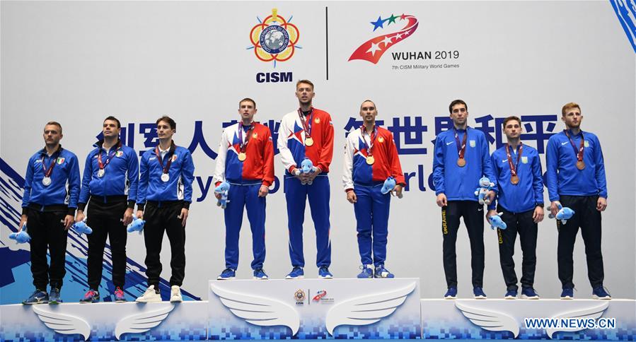 (SP)CHINA-WUHAN-7TH MILITARY WORLD GAMES-FENCING(CN)