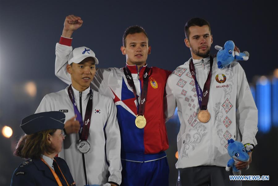 (SP)CHINA-WUHAN-7TH MILITARY WORLD GAMES-MODERN PENTATHLON