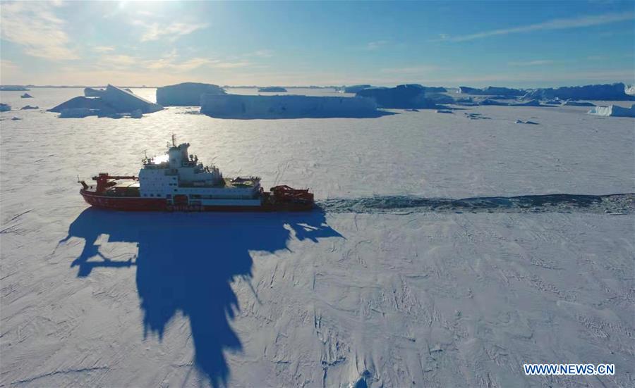 (EyesonSci) CHINA-XUELONG 2-ANTARCTIC-EXPEDITION-UNLOADING(CN)