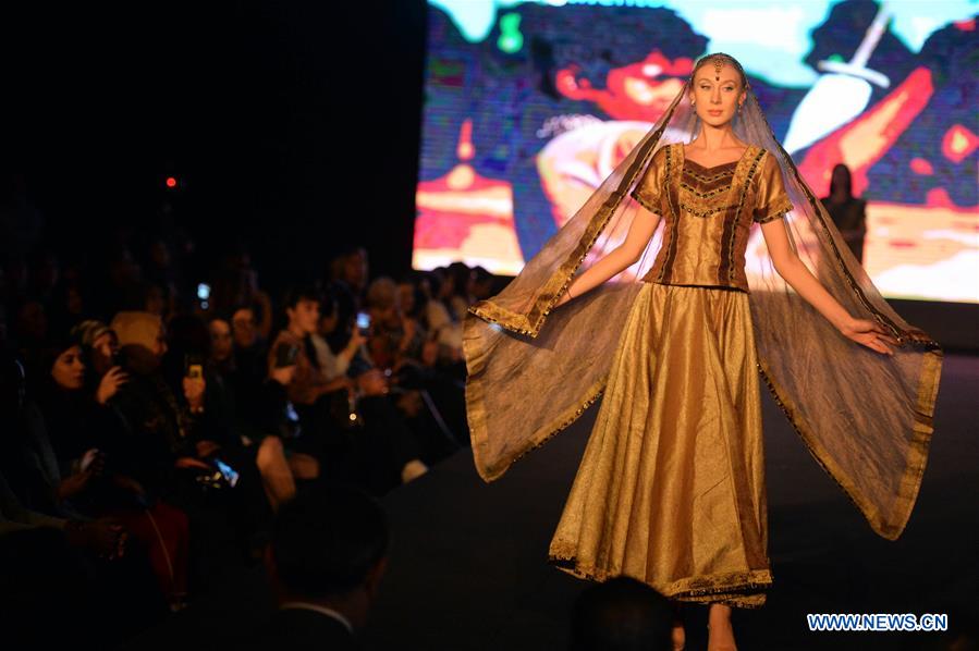 TURKEY-ANKARA-FASHION WEEK-TRADITIONAL DRESSES