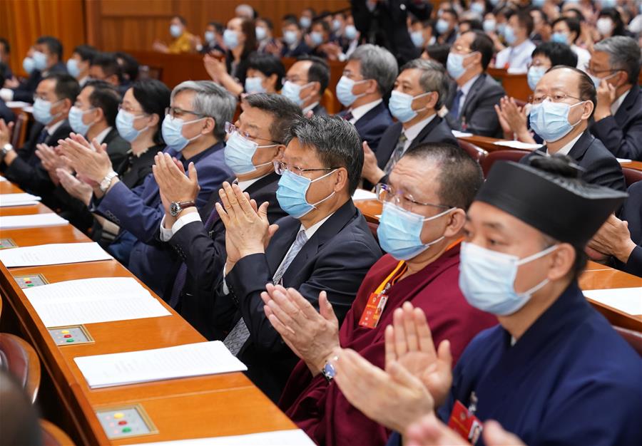 (TWO SESSIONS)CHINA-BEIJING-CPPCC-ANNUAL SESSION-CLOSING MEETING (CN)