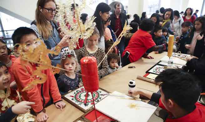 Open day of "2018 Happy Chinese New Year: Fantastic Art China" held in New York