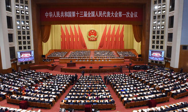 China's national legislature starts annual session