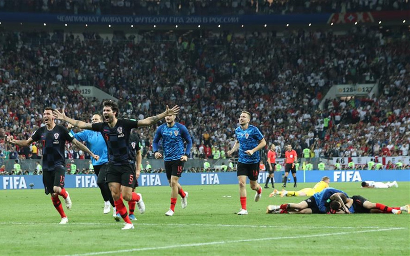 Croatia beat England to reach first World Cup final