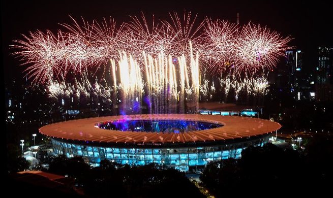 Opening ceremony of 18th Asian Games in Jakarta