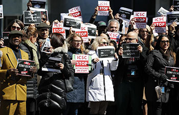 Staff unions air grievances in demonstration at UN Headquarters