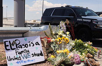 People mourn for mass shooting victims in El Paso of Texas