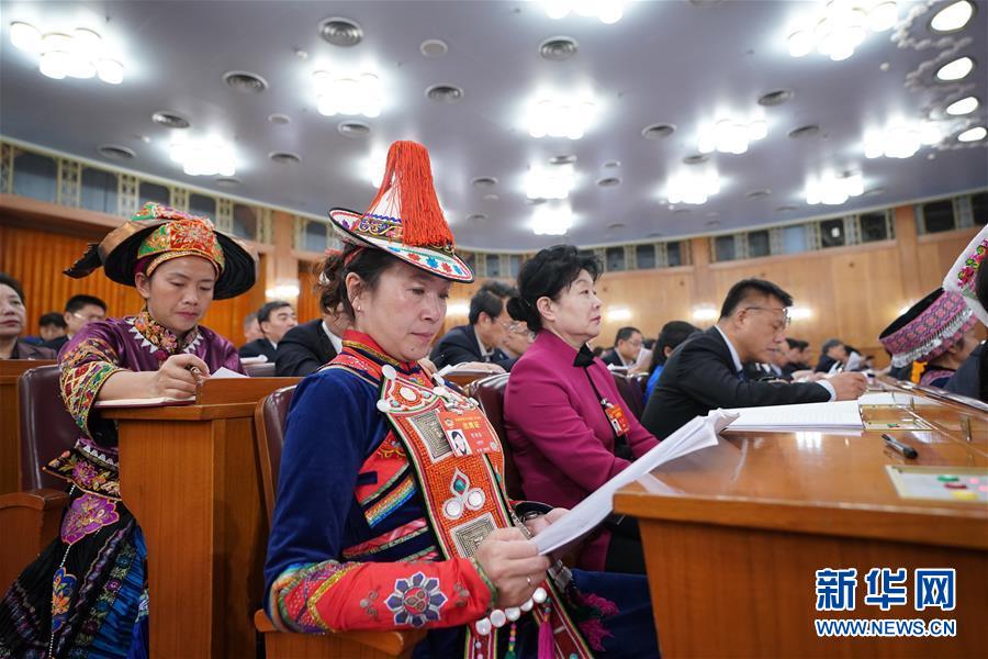 （兩會(huì)·XHDW）（8）全國政協(xié)十三屆二次會(huì)議舉行第四次全體會(huì)議