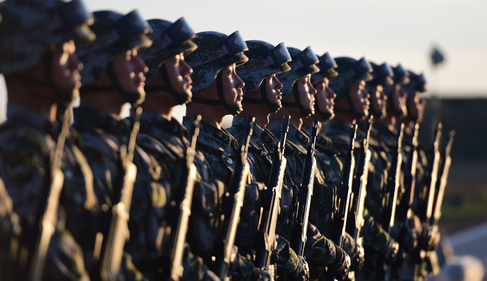 回放：沙場點兵 慶祝中國人民解放軍建軍90周年閱兵