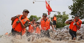 陸軍某舟橋旅重舟一營(yíng)抗洪記事