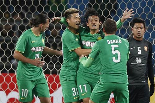 亞冠資格賽：北京國(guó)安3-0曼谷玻璃[高清]