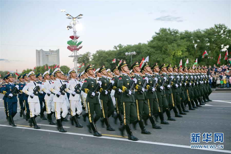 （國際）（2）白俄羅斯舉行慶祝獨立日閱兵式